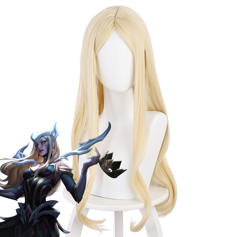 League of Legends LOL Coven Cassiopeia Golden Cosplay Wig Wig - Tophatter Daily Deals
